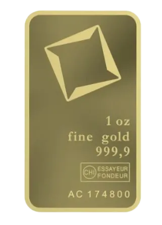 1 oz Златно кюлче Valcambi