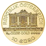 1/10 oz Златна монета Виенска Филармония