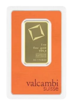 1 oz Златно кюлче Valcambi